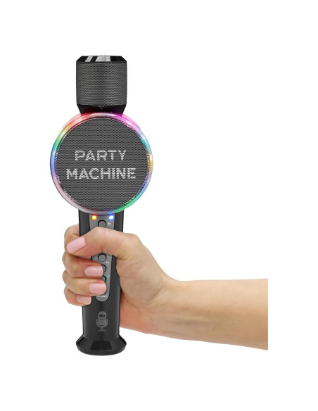 Micrófono Karaoke Singing Machine SMM548 Inalámbrico Negro