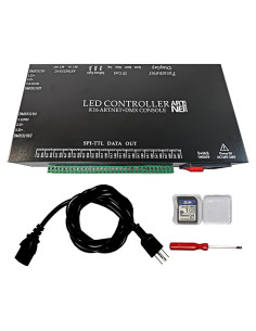 Controlador LED K16 ARTNET+DMX Profesional 16 Puertos
