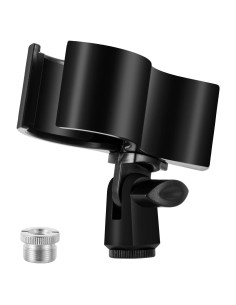 Clip de Micrófono Grande BILIONE Ajustable 32-60mm Negro