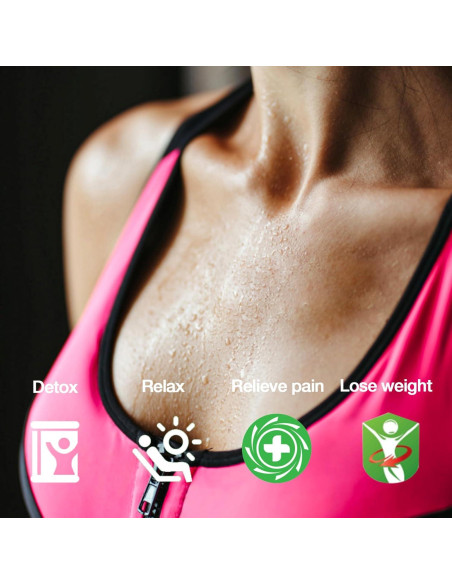 Caja de Sauna Portátil JOBYNA 1500W con Control Remoto