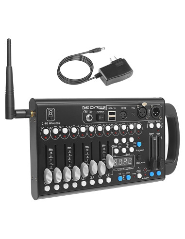 Controlador DMX Inalámbrico Jinda Audio 192 Canales
