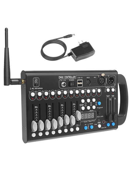 Controlador DMX Inalámbrico Jinda Audio 192 Canales
