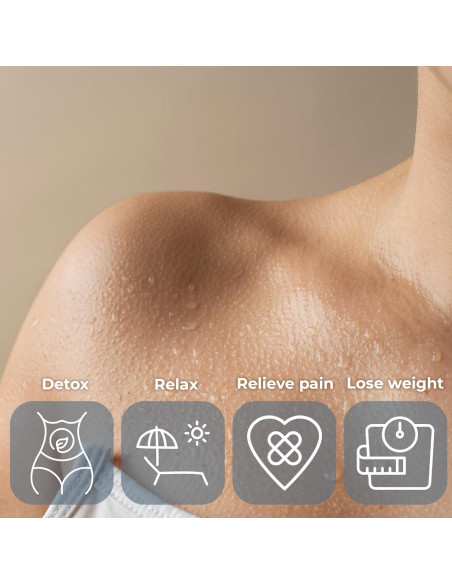 Sauna de Vapor Portátil Adamson 2.6L Silla Control Remoto