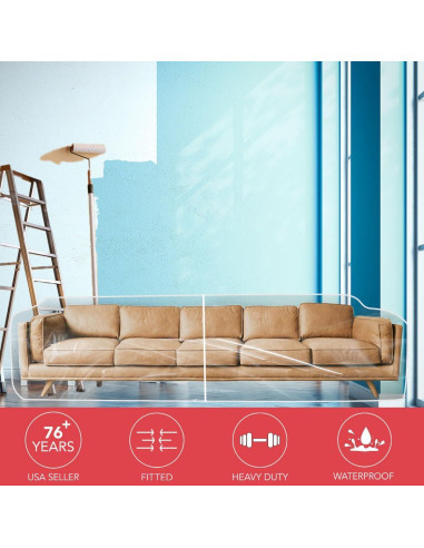 Funda de Sofá LAMINET Grande Resistente al Agua 0.99 kg