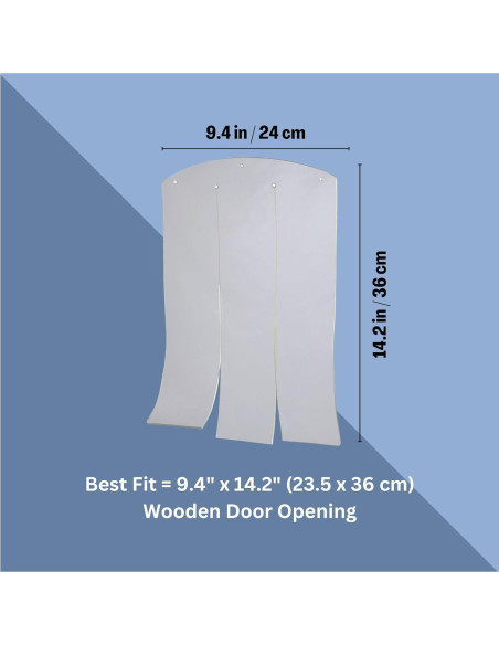 Puerta de Vinilo Trixie para Perros 23.88x35.81cm