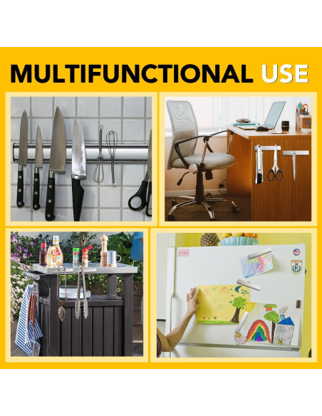 Imanes de Neodimio DIYMAG 60x10x3mm, Paquete de 12