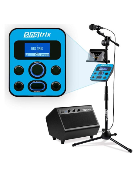 Karaoke Portátil Singtrix SGTX2 con 350 Efectos de Voz