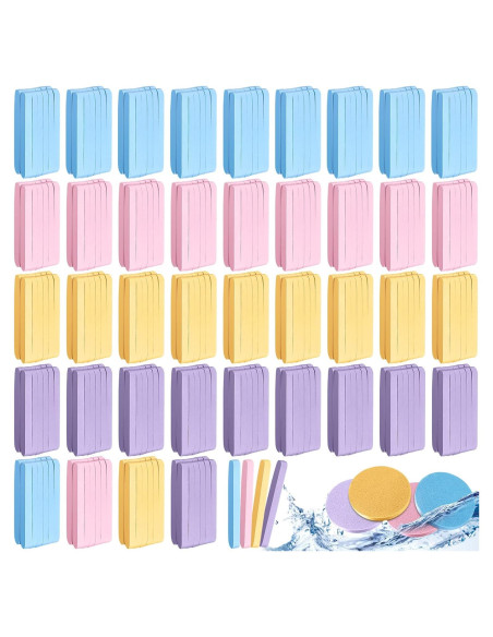 Esponjas Faciales Comprimidas Nuogo 480 Piezas PVA Multiusos
