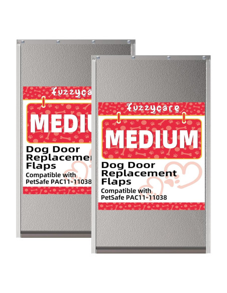 Aletas de Reemplazo para Puerta de Perro FUZZYCARE Mediana