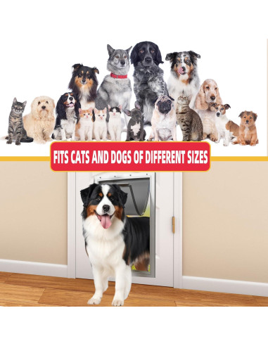 Aletas de Reemplazo para Puerta de Perro FUZZYCARE Mediana