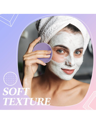 Esponjas Faciales Comprimidas Nuogo 480 Piezas PVA Multiusos