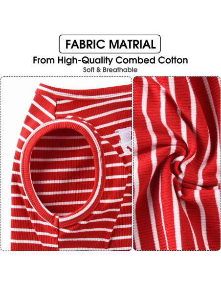 Camisa para Perros Koneseve Chaleco Ligero Rojo y Azul L