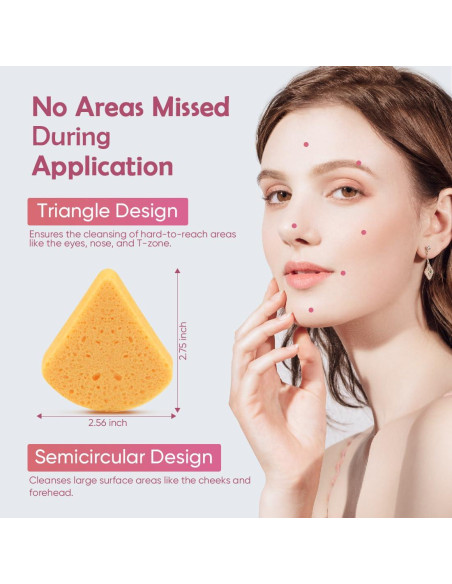 Esponjas Faciales Comprimidas AIDEA 48 Unidades Celulosa Natural