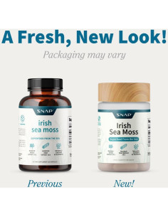 Cápsulas de Musgo Marino Snap Supplements 60 Cápsulas 2