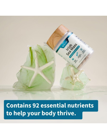 Cápsulas de Musgo Marino Snap Supplements 60 Cápsulas