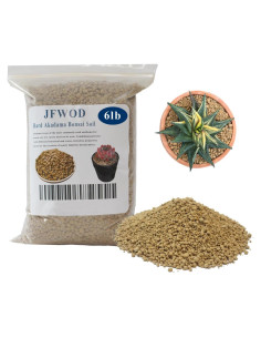 Suelo Akadama JFWOD 2,72 kg 3-6mm para Bonsai y Suculentas