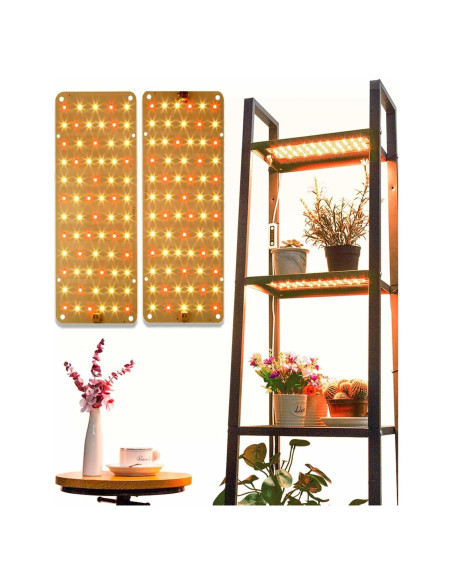 Luz de Crecimiento LED DOMMIA 20W Espectro Completo para Plantas