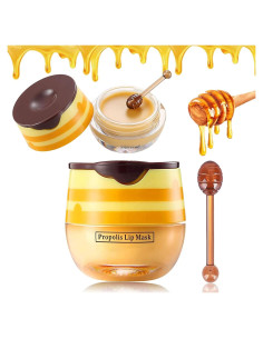 Bálsamo Labial de Miel Loobexery 5.5g Hidratante y Exfoliante