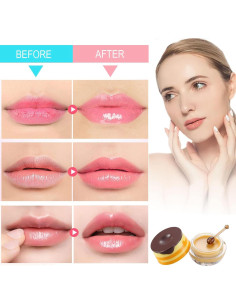 Bálsamo Labial de Miel Loobexery 5.5g Hidratante y Exfoliante 2