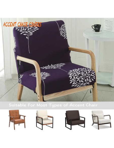 Funda de Silla Deisy Dee Moderno Algodón Antideslizante