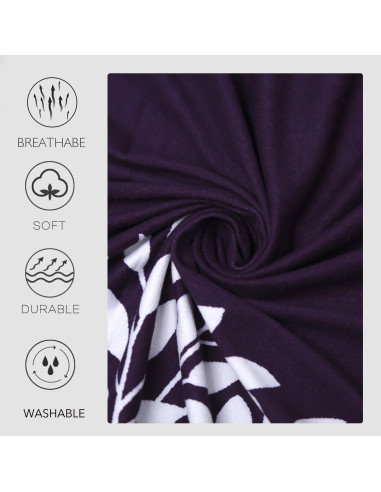 Funda de Silla Deisy Dee Moderno Algodón Antideslizante