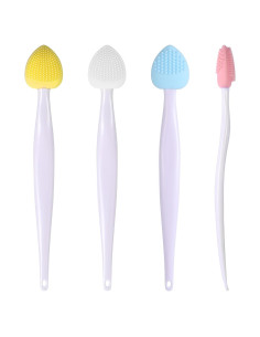 Cepillo Exfoliante de Labios Bruislard - 4 Piezas Silicona