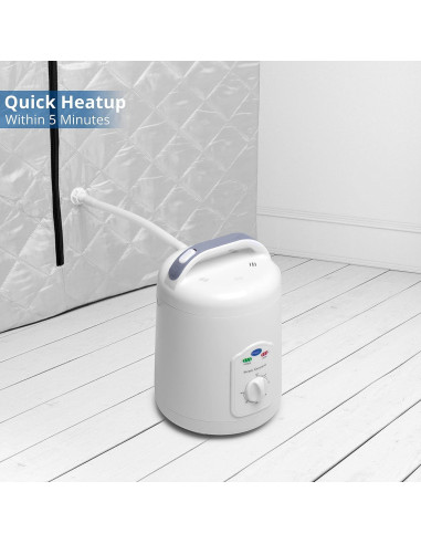Sauna de vapor portátil Durasage DSS-XL01 800W plata