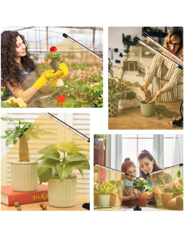 Luces de Crecimiento LED SDOVUERC 120 LEDs Espectro Completo