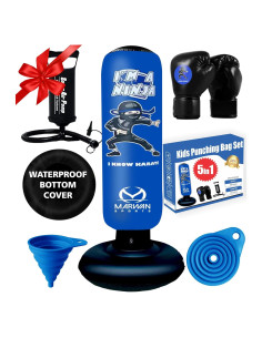 Bolsa de Boxeo Inflable Marwan Sports 5 en 1 para Niños