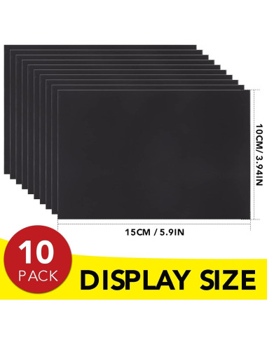 Hojas Adhesivas Magnéticas DIYMAG 10 Piezas 10x15 cm