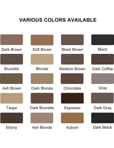 Kit de Cejas LAVONE: Lápiz, Delineador y Pomada Marrón Oscuro 2