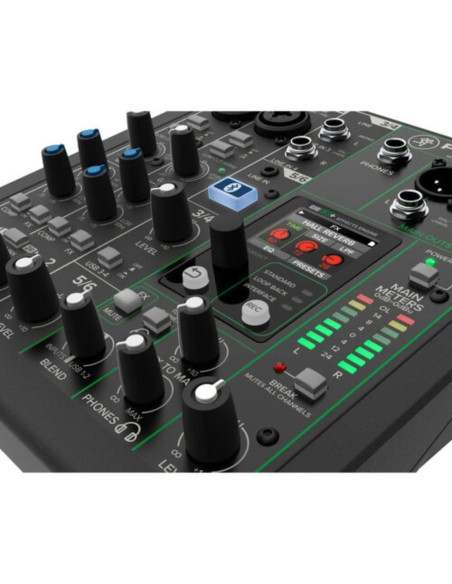 Mackie ProFX6v3 Mezclador Analógico 6 Canales USB-C Bluetooth