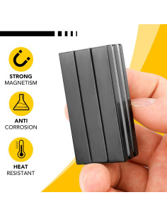 Imanes de Neodimio DIYMAG 12 Piezas 60x10x3mm Adhesivos 2