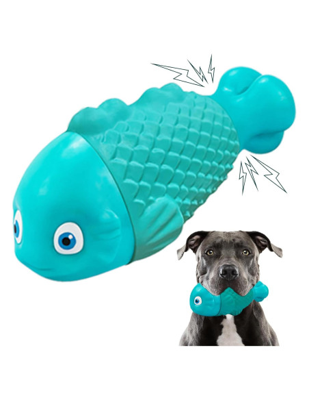 Juguete Masticable para Perros Ujar Pez Nylon 17cm