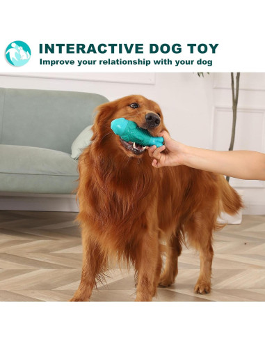 Juguete Masticable para Perros Ujar Pez Nylon 17cm