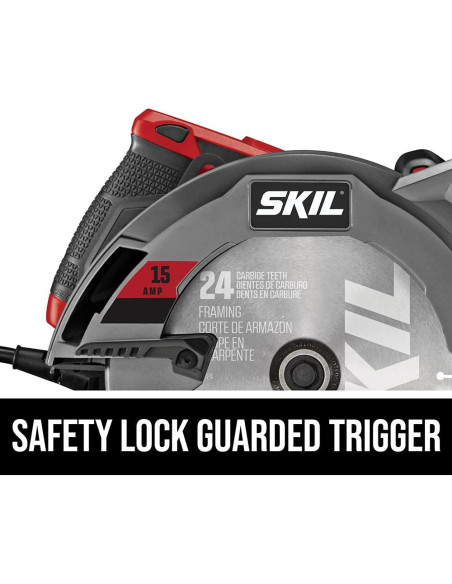Sierra Circular SKIL 5280 15A 36cm con Guía Láser