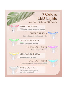 Máquina Galvánica Trinity Rosa - Terapia Luz Roja Facial 2