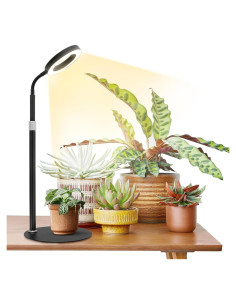 Luz de Crecimiento para Plantas Vsoke DeskRinBla 60 LEDs