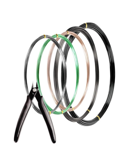 Kit de Alambre y Herramientas de Bonsai MoHern 164 Pies