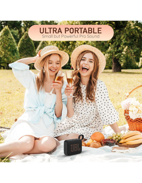 Altavoz Bluetooth JBL Go 4 Portátil Impermeable 0.19 kg Blanco