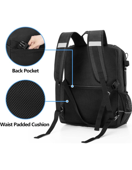 Mochila para Silla de Ruedas SAMDEW SD03601 con Aislamiento Térmico