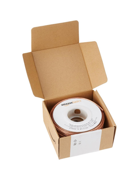 Cable de Altavoz Amazon Basics 16 AWG 30,48 m Bronce
