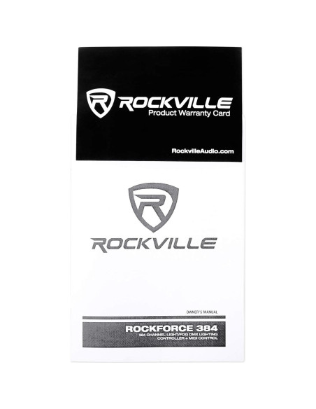 Controlador DMX Rockville ROCKFORCE 384 con 384 Canales