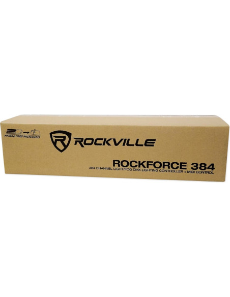 Controlador DMX Rockville ROCKFORCE 384 con 384 Canales