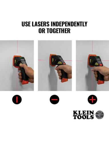Buscador de Estudio Electrónico Klein Tools ESF150LL con Lásers