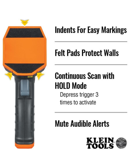 Buscador de Estudio Electrónico Klein Tools ESF150LL con Lásers