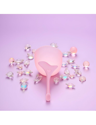 Plantilla de Delineador Jowxsx de Silicona para Ojos Rosa