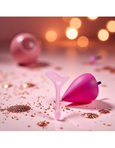 Plantilla de Delineador Jowxsx de Silicona para Ojos Rosa