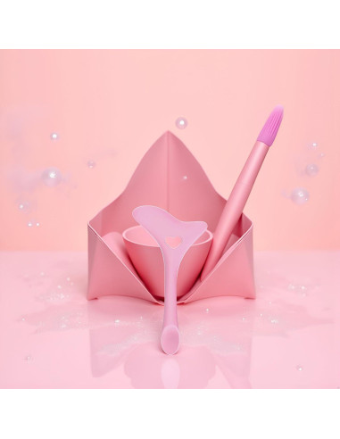 Plantilla de Delineador Jowxsx de Silicona para Ojos Rosa