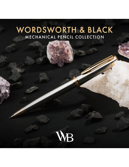 Lápiz Mecánico Wordsworth y Black Oro 0.7mm - Lujo